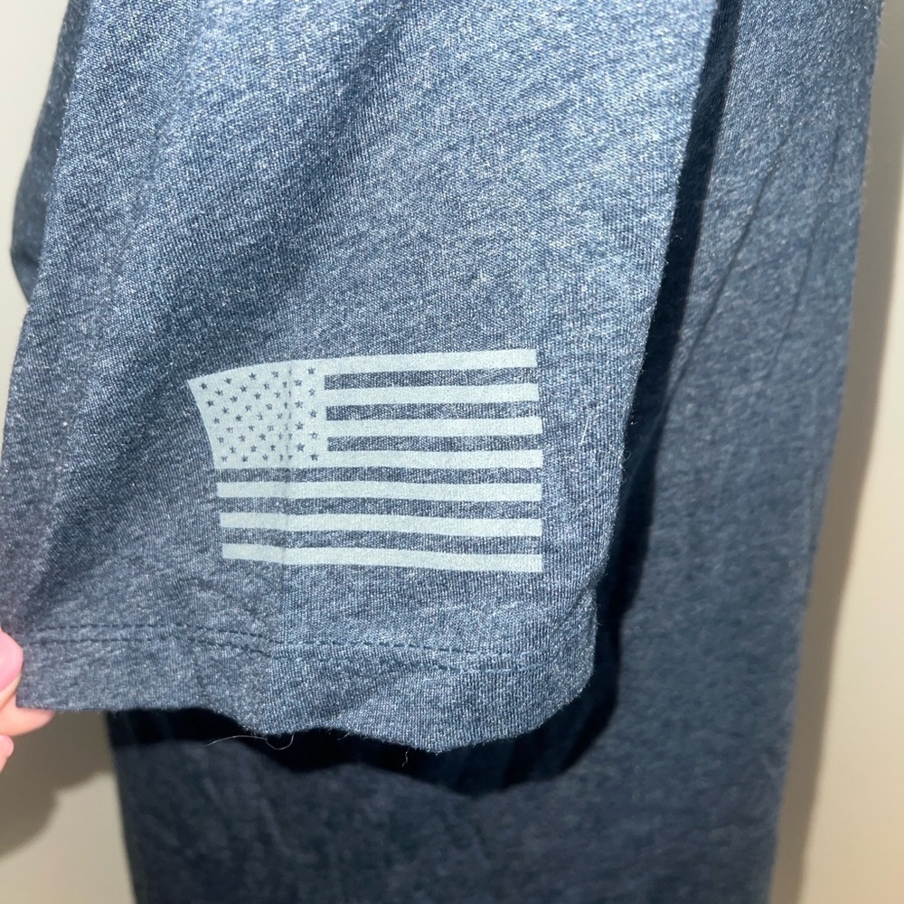 LA Police Gear Women's "Glitter and Gunpowder" Navy T-Shirt, XL - Picture 2 of 6